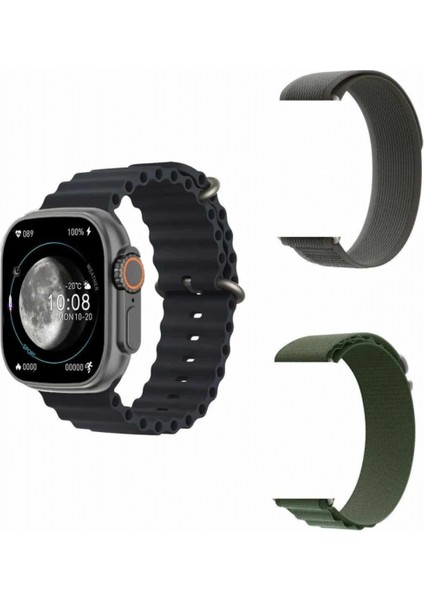 Yeni Nesil Akıllı Kol Saati Nabız Ölçer Gps Uyumlu 49 mm Kasa fırsatları