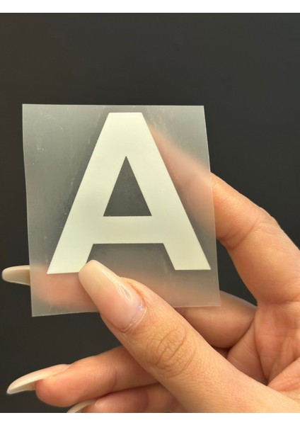 2 Li Ütü Ile Yapışan A Harfi Arma Transfer Baskı 5x5 cm fiyatları