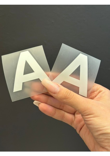 2 Li Ütü Ile Yapışan A Harfi Arma Transfer Baskı 5x5 cm fırsatları