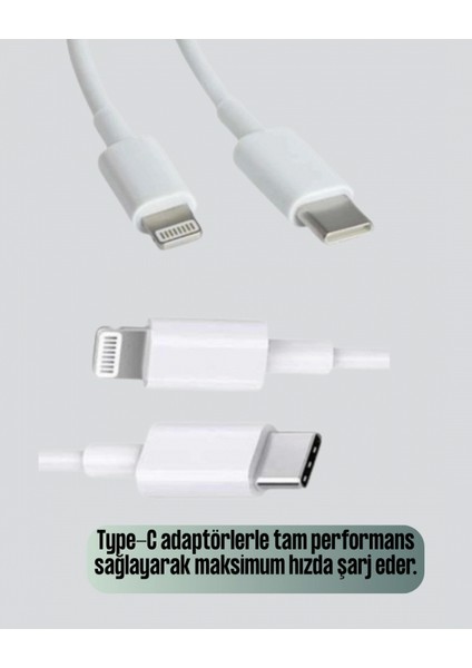 Iphone Ipad Airpods Uyumlu 30W Type-C To Lightning Kablo fırsatları