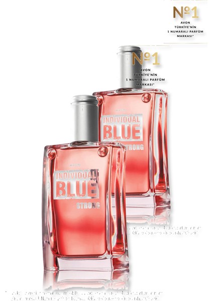 Individual Blue Strong Edt - 100ML Ikili Set