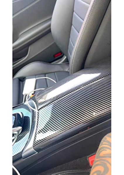 C Serisi W205 Karbon Görünüm Kol Dayama Kaplaması - W205 Karbon Fiber Stil Aksesaur fiyatları