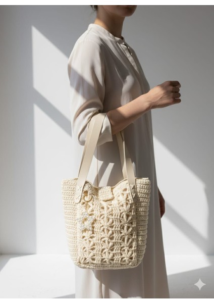 El Yapımı Deri Sap Detaylı Kol Çantası Anahtarlık Hediye fiyatları