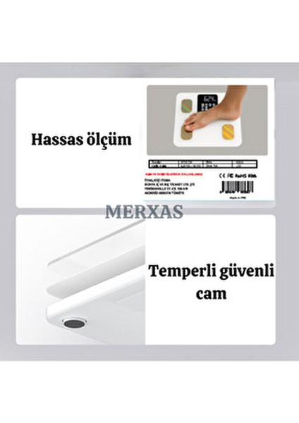 C66 Şarjlı Ekranlı Vücut Yağ Ölçekli Banyo Baskülü Akıllı Bluetooth Şarjlı Tartı Mobil Uygulamalı indirimleri