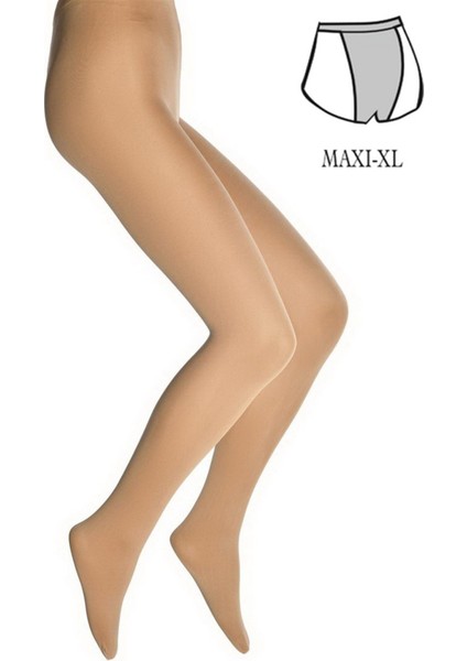 Mikro 70 Külotlu Kadın Çorap - Büyük Beden