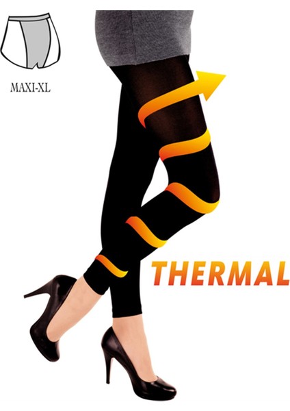 Termal (200 Denye) Tayt Kadın Çorap - Büyük Beden