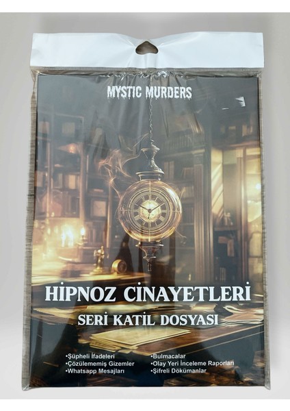Dedektiflik ve Cinayet Çözme Oyunu Hipnoz Cinayetleri