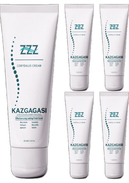 Kaz Gagası 5 Adet Özel Karışımlı Corydalis 100 ml Teskin Kremi