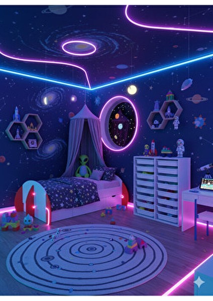 16 Çekmeceli Çok Amaçlı Oyuncak Dolabı ve Saklama Ünitesi – Çocuk Odası Düzenleyici Etiket Hediyeli