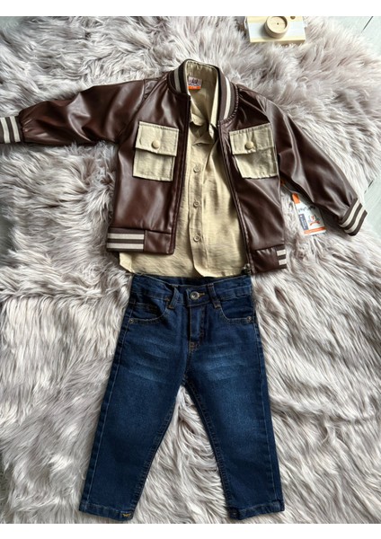 Deri Ceket Takım