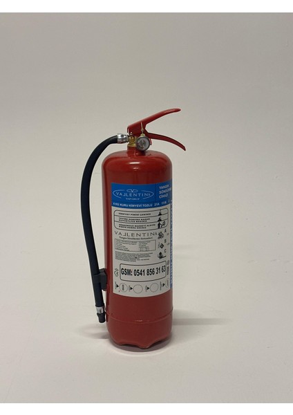 Vallentina 6 Kg Kuru Kimyevi Tozlu Yangın Tüpü modelleri