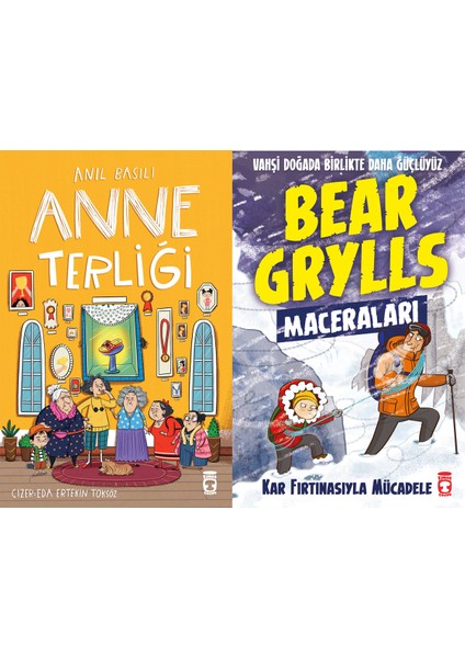 Anne Terliği (Anıl Basılı) ve Kar Fırtınasıyla Mücadele - Bear Grylls Maceraları