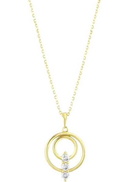 Tasarım Altın Kolye - 14K