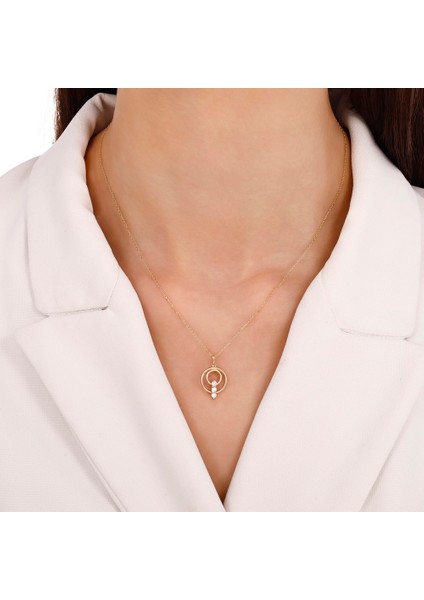 Tasarım Altın Kolye - 14K modelleri