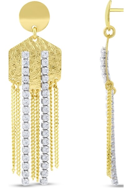 Tasarım Altın Küpe - 14K fiyatları