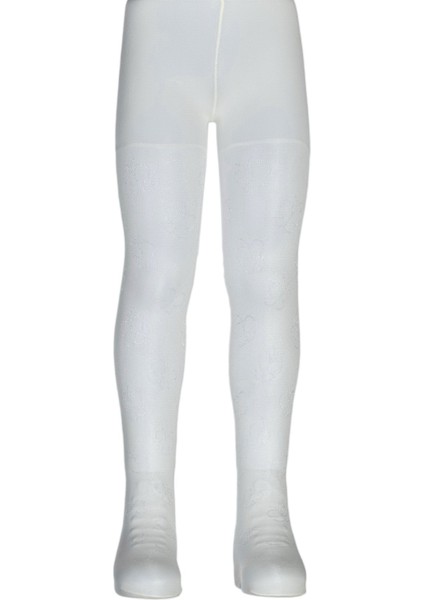 Kelebek Desenli Mikro Bebek Külotlu Çorap