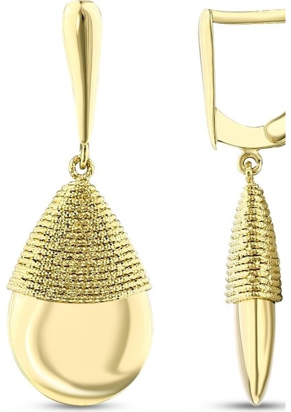 Tasarım Altın Küpe - 14K fiyatları