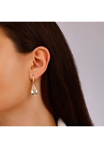 Tasarım Altın Küpe - 14K modelleri