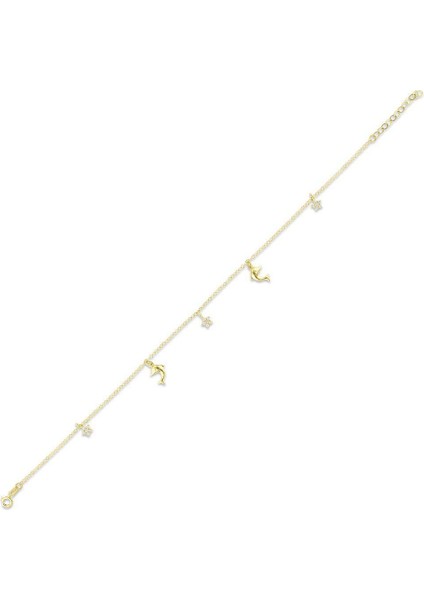 Altın Balık Figürlü Halhal - 14K