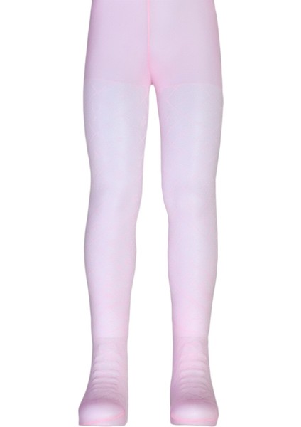 Duygu Desenli Opak Çocuk Külotlu Çorap