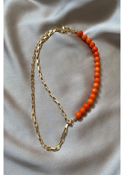 Truncu Cam Boncuk Gold Zincir Kolye fırsatları