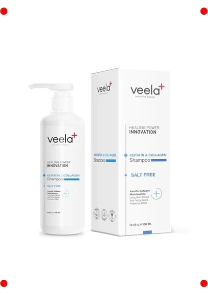 Onarıcı Tuzsuz Keratin ve Kolajen Şampuan