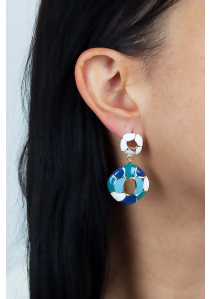 Mine Kaplama Sallantılı Küpe fiyatları