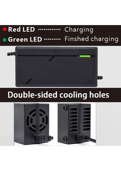 54.6V 2A Alba Kit Hifree G1 Onvo RX01 Navee N65/S65/N40 5.5/2.5 Uç Elektrikli Scooter Şarj Adaptörü modelleri