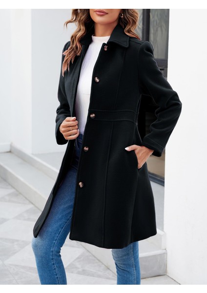 Dikiş Detaylı Tasarım Kaşe Kaban fırsatları