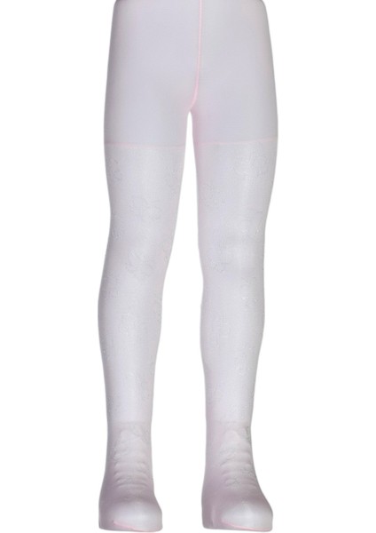 Kelebek Desenli Mikro Bebek Külotlu Çorap