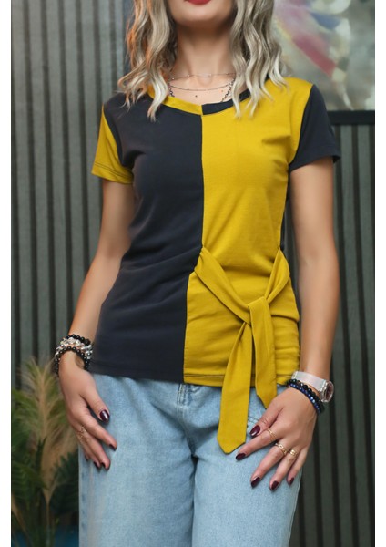 Parçalı Modern Tasarım Kadın Body