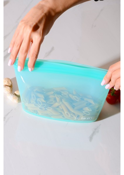 Lush Hava Sızdırmaz Kilitli Silikon Saklama Torbası 1000 ml | Yeşil fiyatları