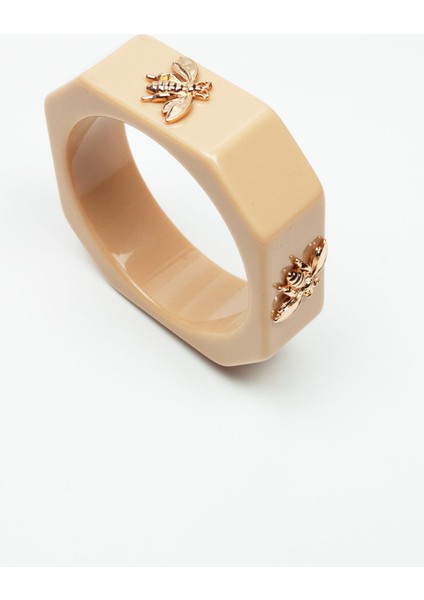 Arı Figürlü Akrilik Kemik Bileklik