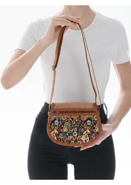 Iran Işi El Yapımı Etnik Desenli Vizon Bohem Askılı Küçük Boy Omuz Çantası fiyatları