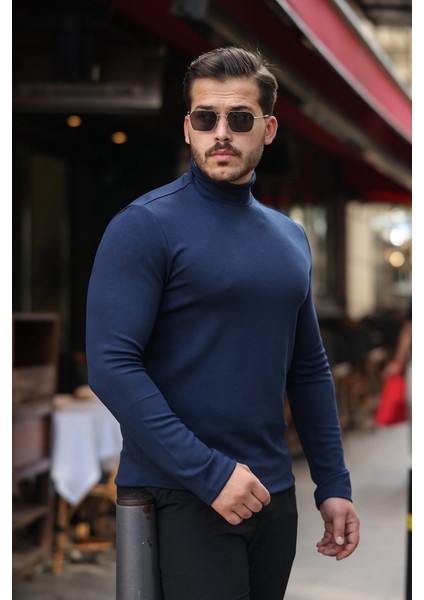 Erkek Balıkçı Yaka Modal Kumaş Esnek Kazak fiyatları