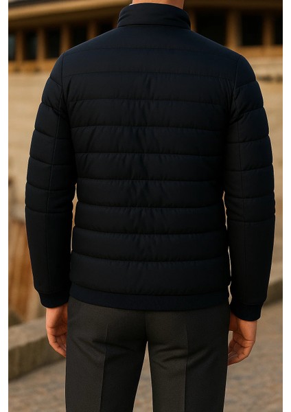 Erkek Kışlık Comfort Trend Günlük K.lacivert Şişme Mont indirimleri