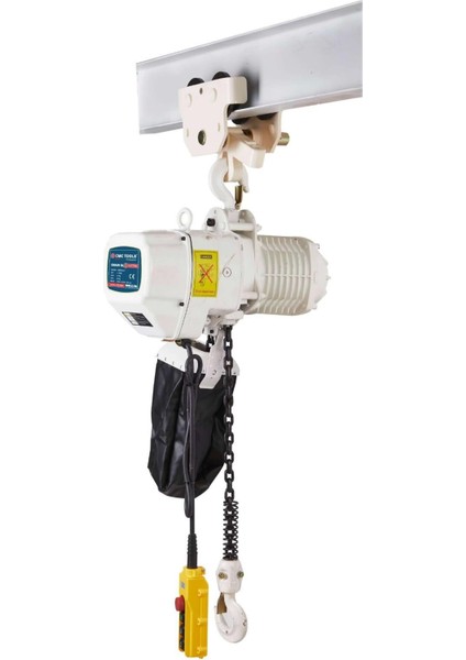 1 Ton 2 Hareketli Elektrikli Çift Zincirli Caraskal vinç