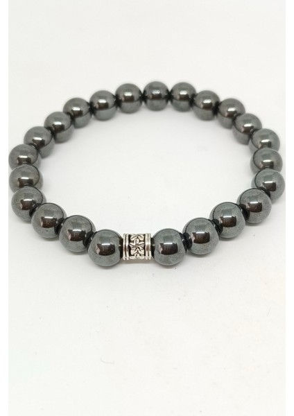 Hematit Doğal Taşlı Bileklik