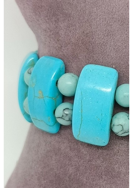 Farklı Kesimlerde Firuze Doğal Taşlı Bileklik fiyatları