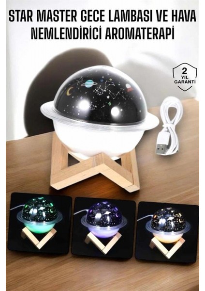 Aromaterapi Hava Nemlendirici Masa ve Gece Lambası fiyatları