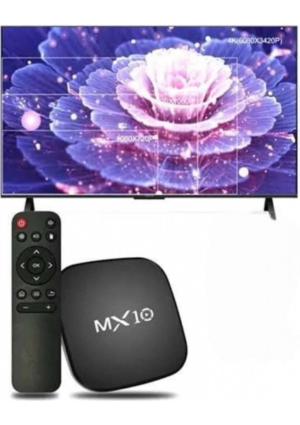 2.4g Wifi Tv Box Medya Oynatıcı Tv Uyumlu Mx Box Kutusu Android Tv fiyatları