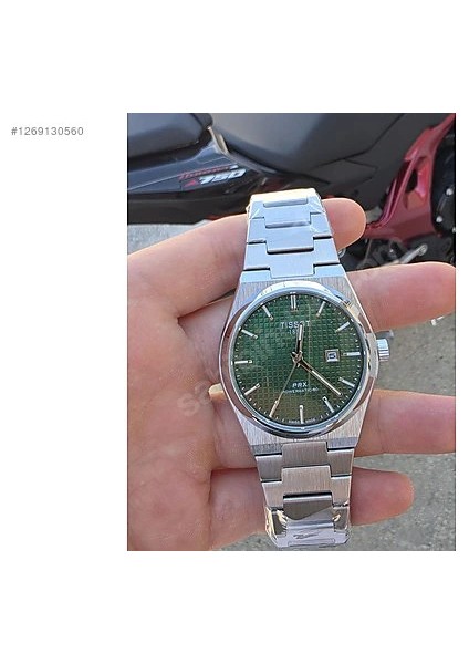 Analog Quartz Makina Metal Erkek Kol Saati