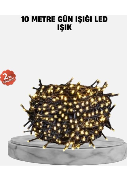 10 Metre LED Işıklı Dekoratif Parti ve Kutlama Aydınlatması - F095K560-U46095