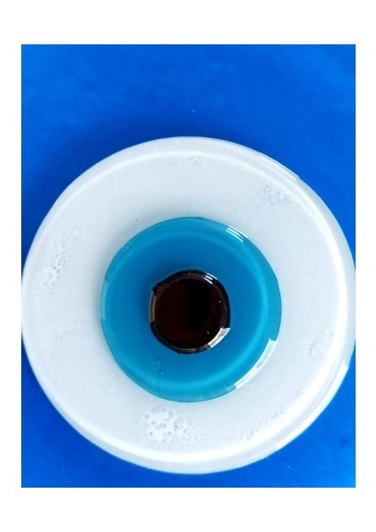 Mavi Renk Damla Model Nazar Boncuklu El Yapımı Cam Duvar Süsü Hediyelik Dekor fiyatları