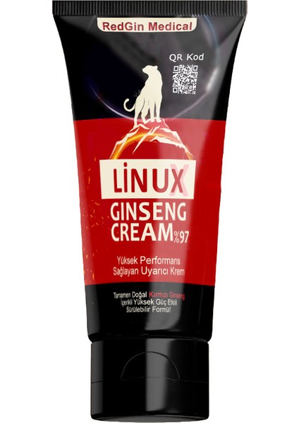 Linux Ginseng Cream Erkeklere Yeni Destek 50 ml Krem