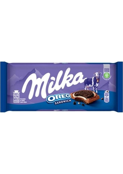 Milka Oreo Sandwich 92G – Sütlü Çikolata Içinde Mini Oreo Bisküviler
