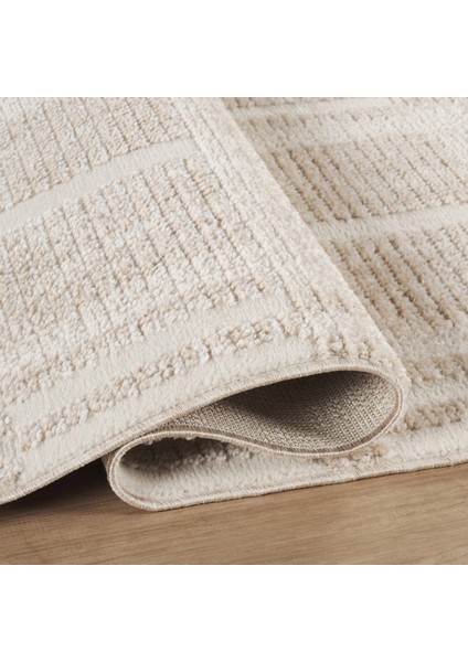 7/24 Iskandinav Velar Bej Salon Mutfak Halısı Yolluk fırsatları