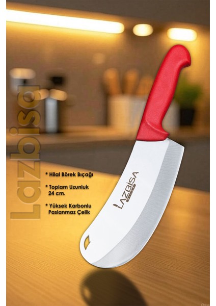 Silver Serisi Mutfak Bıçak Seti Pide Börek Pizza Salata Bıçağı Günlük Kullanım Hds-60 fiyatları