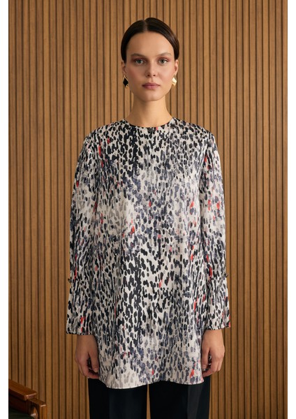 Leopar Desenli Tunik