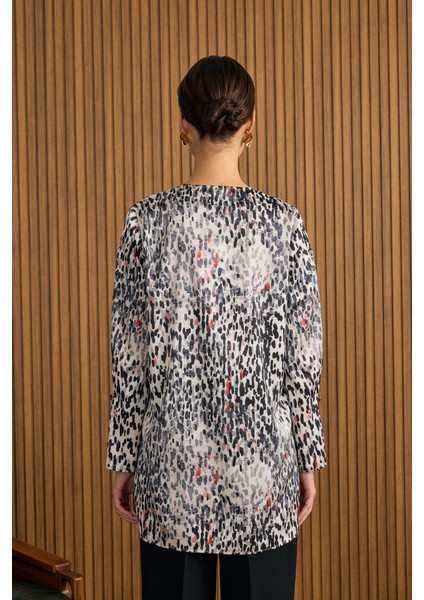 Leopar Desenli Tunik